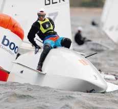 Young Europeans Sailing (YES) Kieler Förde Die YES 2019 im Juni 2019 war geprägt von starkem Wind, in Spitzen 35 bis 38 Knoten.