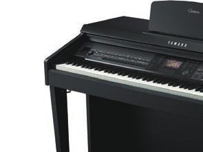 GrandTouch T M Tastatur mit linear gewichteten Hämmern an allen 88 Tasten Mit der GrandTouch-Tastatur spielen Pianisten