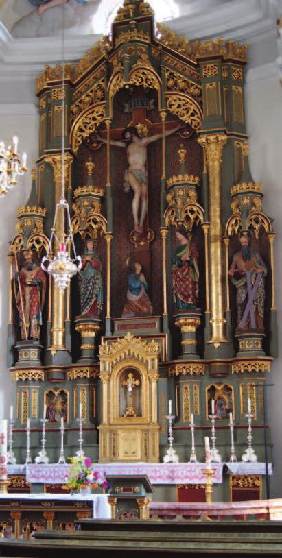 Himmelfahrt aus der Pfarrei Tegernheim bei Regensburg.