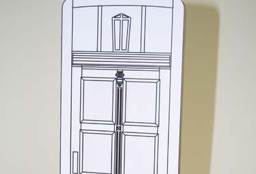 Richard Sasse Hauseingangstür Klöntür Bis heute hat sich an der Symbolkraft von Türen nicht viel verändert. Türen sind Visitenkarten.