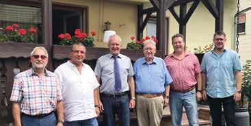 Gemeinsam mit Stadtrat Werner Jung und Ortsvorsteher Gerhard Werthmann stattete er dem Handwerksunternehmen Römmich Elektrotechnik im Wächtersbacher Stadtteil Wittgenborn einen Besuch ab.