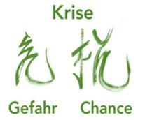 11 Meine Coaching-Analogie: Die Chinesen verwenden die nebenstehenden zwei Strichelemente, um das Wort Krise zu schreiben.