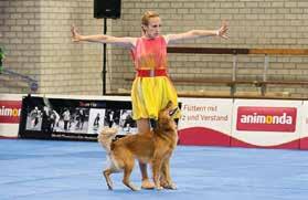 Siegerehrung HTM Team: Weltmeister Team Deutschland Siegerehrung HTM Weltmeister Sandra Roth Nachdem der niederländische Kennel Club entschieden hatte, die World Dog Show ohne Dogdancing WM zu