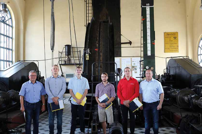 Ausbildung Fünf Bergbautechnologen erfolgreich ausgebildet Sondershausen Der Abschluss der diesjährigen Sommerprüfungen war den Bergbautechnologen vorbehalten.