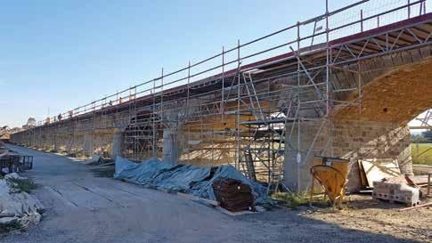 Bau Teilerneuerung der Mainflutbrücke Haßfurt Am 25.