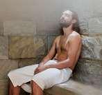 Farbwechsel-Deckenlichtern Jahrtausendealte Sauna-Rituale: Römisches Schwitzbad (50