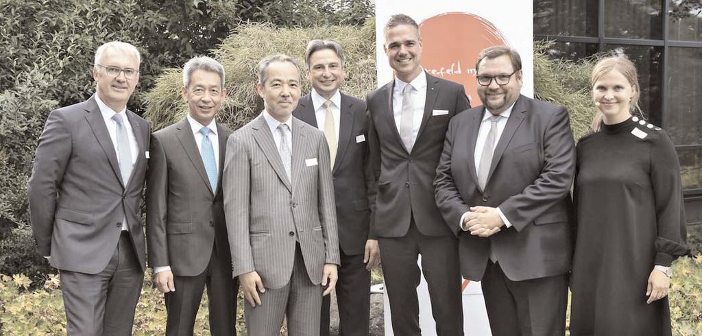 Krefeld meets Japan: 180 Gäste informieren sich über Trends, Technologien und Freihandel Deutsche und japanische Unternehmen haben viel gemeinsam - trotz der großen kulturellen und sprachlichen