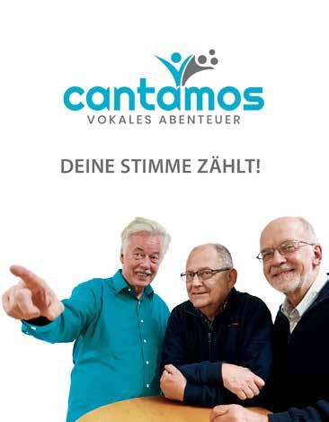 // BERICHTE AUS DEN CHÖREN // CANTAMOS Wir singen in Gerresheim Der Chor Cantamos mit Chorleiterin Maria Carreras. Der Chor Cantamos aus Gerresheim ist neues Mitglied im Chorverband Düsseldorf.