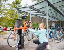 AUSBAU VON FAHRRADSERVICESTATIONEN IM SAARLAND 33 Die Mobilität der Zukunft verlangt eine neue Balance zwischen globalen Anforderungen und individuellen Bedürfnissen.