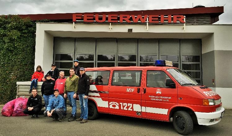 Auch heuer nahmen der FZV Hohenbrugg sowie die Freiwillige Feuerwehr Hohenbrugg an der Aktion Der große steirische