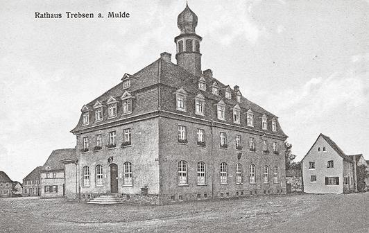 Trebsen - 2 - Man soll die Feste feiern, wie sie fallen! Das Trebsener Rathaus wurde vor 90 Jahren eingeweiht! Am 20. und 21. Juni 1925 fand die Rathausweihe mit Marktfest statt.