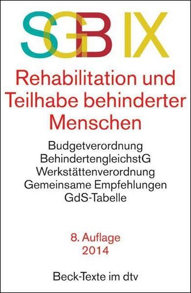 Sozialgesetzbuch (SGB) IX.