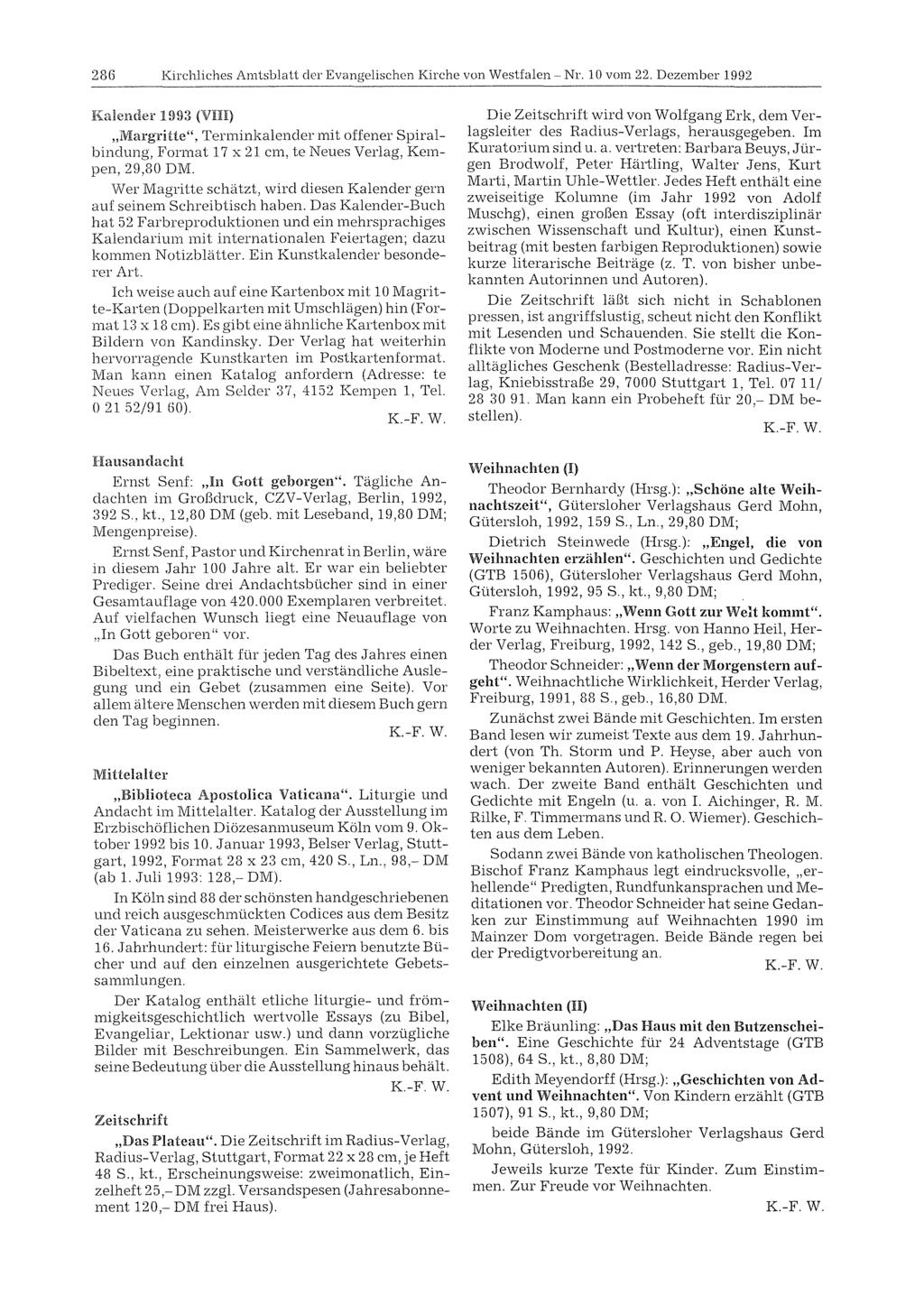 28G Kirchliches Amtsblatt der Evangelischen Kirche von Westfalen- Nr. 10 vom 22.