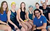 Mit einem lauten Böllerschuss startete das coole Wettschwimmen der Schwimmabteilung des TSV Bernau.