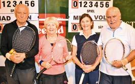 Wie schon in den letzten Jahren fand sich die gesamte Senioren-Tenniselite aus Bayern und den angrenzenden Bundesländern in der Tennishalle in Feucht ein.