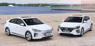 Wir werden noch ein umweltfreundliches Modell mitbringen, den Hyundai IONIQ Elektro, einer von drei unterschiedlich erhältlichen IONIQ Modellen.