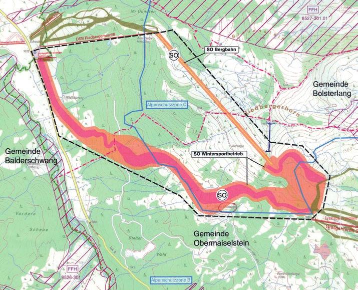 Natur Gemeinsam für den Naturschutz am Riedberger Horn Deutscher Alpenverein lehnt mit den Sektionen die Planungen eindeutig ab VON PROF. DR.