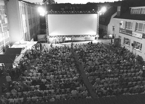 Gemeinsam mit den Zollernalb Kinos hat die Stadt Gammertingen diese besondere Freiluftveranstaltung organisiert und durchgeführt.