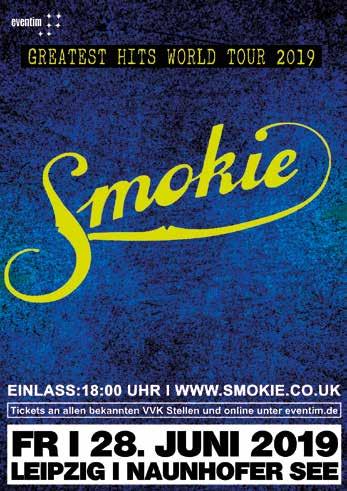 Im Jahr 2019 spielen SMOKIE ihre ganzen Hits nur zu einem einzigen Open Air Konzert in Deutschland. Und das wird am 28.