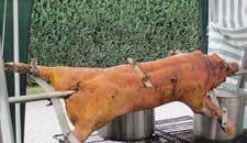 VEREINSLEBEN Naunhofer Nachrichten 15. Juni 2019 18 Wem der Appetit nach etwas Herzhaftem stand, der fand am Grill oder am Spieß auch etwas, denn dort brutzelte ein Schwein.