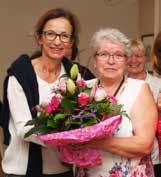 Pflegekraft Jolante Scheredega feierte am 16.04.