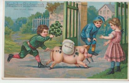 Als im Jahre 1131 der fünfzehnjährige König Philipp (F) durch Paris ritt, sprang ein Schwein aus einem Misthaufen