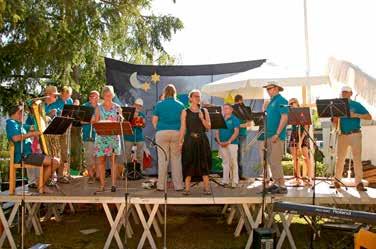 Bei strahlendem Sommerwetter verbrachten rund 700 Gäste am 1. Juli einen vergnüglichen Sonntag mit tollem musikalischem Programm.