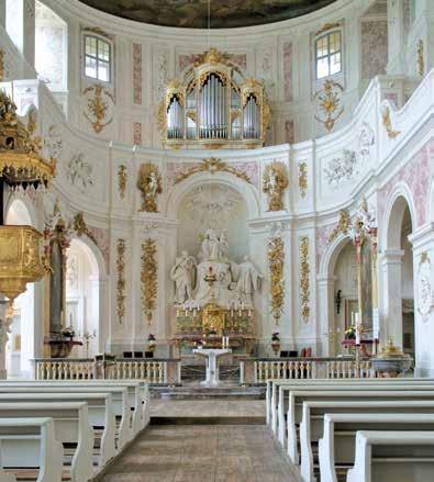Schramm-Orgel in der Schlosskapelle Schloss Hubertusburg in Wermsdorf Orgelmusik und -baukunst in Deutschland wurde von der UNESCO zum immateriellen Kulturerbe erklärt.