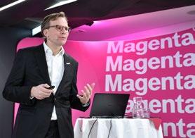 TELEKOMMUNIKATION MAGENTA Starkes Jahr Das Jahr 2019 war für Magenta Telekom äußerst erfolgreich: Neben Zuwächsen in allen Ergebniskennzahlen, hat das Unternehmen ua sehr erfolgreich die neue Marke