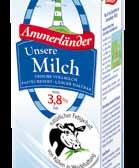 Durch das Ungleichge- nen Jahr 2009 angesichts der in vielen Teilen der Welt unter das Stützungsniveau der europäischen Milch- Beim Verbrauch von Milch und Milchprodukten konn- wicht von Angebot und