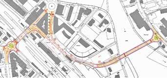 Thun nahm die aufgegebenen Pläne aus der Schublade und untersuchte Aarequerungen im Süden und Norden der Altstadt 4 (die Aarequerung Nord wurde 2017 fertiggestellt).