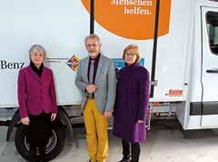 Der Internationale Frauenclub Karlsruhe hat mit einer Spende in Höhe von 10.000 zum Kauf des Tiefkühlfahrzeugs beigetragen.