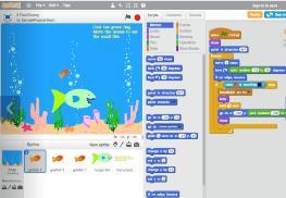 Scratch - Fortgeschrittene Computerspiele programmieren für Fortgeschrittene Kinder ab 8 Dieser Scratch-Kurs richtet sich an die Kinder, welche schon den Anfängerkurs besucht haben.