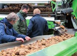 Fachliche Schwerpunkte wie die Specials Alternative Krautminderungsverfahren, optoelektronische Sortierung sowie der Treffpunkt Öko-Kartoffeln zogen nationale und