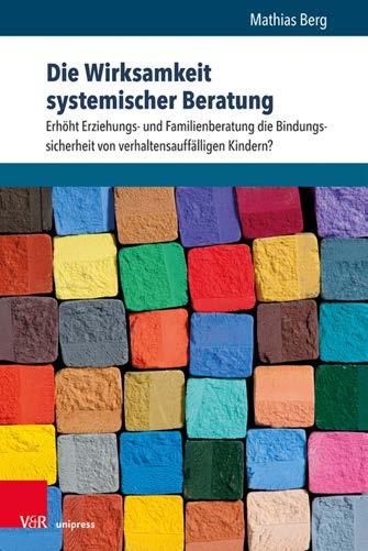 Die Wirksamkeit systemischer Beratung heißt das Buch zur preisgekrönten Forschungsarbeit (Systemischer Forschungspreis 2019) von Mathias Berg, welches im Verlag Vandenhoeck & Ruprecht erschienen ist.