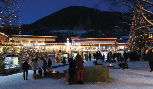 VERANSTALTUNGEN RÜCKBLICK Alpiner Thermen-Advent - Weihnachtsstimmung pur Im Dezember 2019 erfolgte rund um die Therme St.