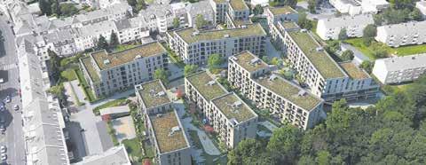 ermöglicht das ist der mit dem FIABCI- Architekturpreis ausgezeichnete PARK LINNÉ in Braunsfeld. Dort baut die DORNIEDEN Generalbau auf 53.600 qm elegante Stadthäuser und Wohnungen.