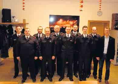 Viele Jubilare im Löschzug Am 31.01.2020 hielt der Löschzug der Feuerwehr im Vereinshaus seine alljährliche Jahreshauptversammlung ab.