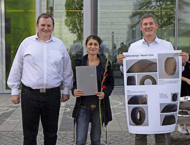 Runderneuerung Wettbewerb für Nachwuchskräfte Bei Kraiburg Austria hat eine Design-Studentin ihr fünfmonatiges Praktikum begonnen.