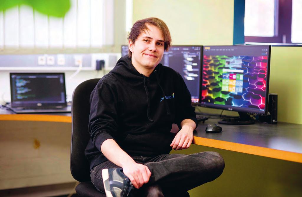 Foto: Rainer Wohlfahrt Andreas Hofmann (23) Fachinformatiker Dokuneo Software GmbH, Aschaffenburg 3.