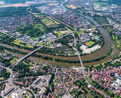 INHALT Die Stadt Aschaffenburg kann jetzt auch als Ausgezeichneter Wohnort für Fachkräfte für sich werben.