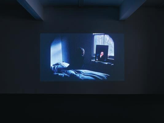 Beatrice Gibson, I HOPE I M LOUD WHEN I M DEAD, 2018, Installationsansicht / installation view, JSC ON VIEW, JSC Düsseldorf. Foto / Photo: Simon Vogel, Köln / Cologne.