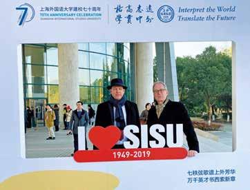 Stefan Leible, im vergangenen Dezember nach China, um die Zusammenarbeit mit Partneruniversitäten in Shanghai und Hangzhou zu vertiefen und insbesondere am 70.