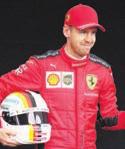 15. März 2020 SPORT WOCHENPOST 15 KURZ&KNAPP Nennt Sebastian Vettel will mit Lucilla um seine vielleicht letzte Chance bei Ferrari kämpfen.