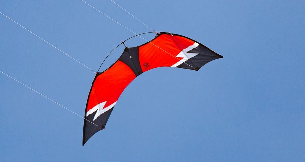 HQ Lenkdrachen Buzz Ready to Fly Drachen 218 x 94 cm 100 Kp Sportkite Kite 