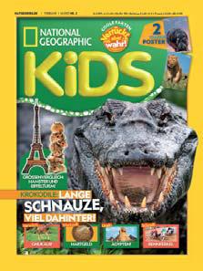 6 12 UNISEX National Geographic Kids TERMINE NATIONAL GEOGRAPHIC KIDS Ausgabe Erstverkaufstag Anzeigenschluss Druckunterlagen 04/20 08.01.2020 31.10.2019 15.11.2019 05/20 12.02.2020 10.12.2019 27.12.2019 06/20 18.