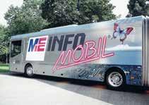 Oktober 1988 der erste Infobus anrollte, haben mehr als 6,5 Millionen Menschen das mobile Berufsinformationsangebot der Metall- und Elektroindustrie besucht.