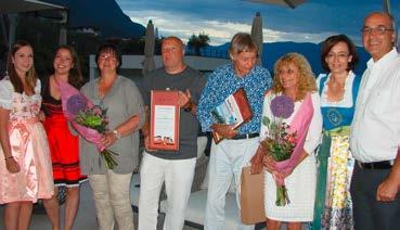 Auch das Tourismusbüro-Team gratuliert Frau Joswig herzlich zu diesem runden Jubiläum Das Ehepaar Monika und Dietmar