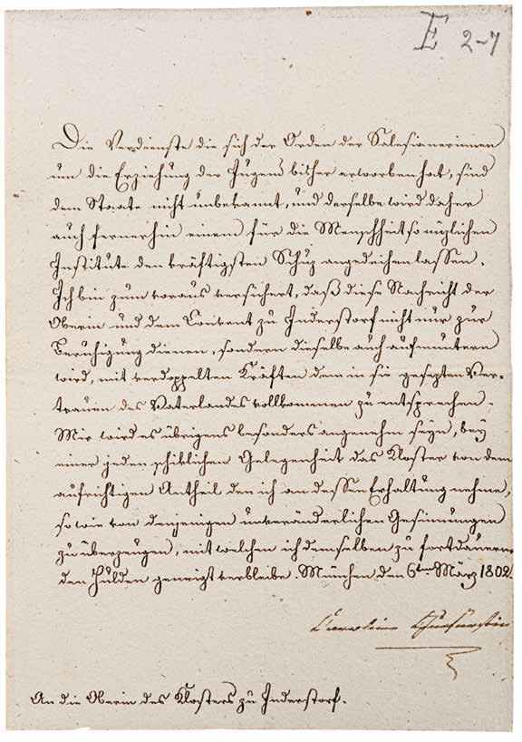 VIII Brief der Kurfürstin Karoline