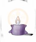 Roland Kubiak entzündete diese Kerze am 13. Mai 2020 um 9.40 Uhr Furcht, Glaube, Liebe. Phänomene, die den Lauf unserer Leben bestimmen.